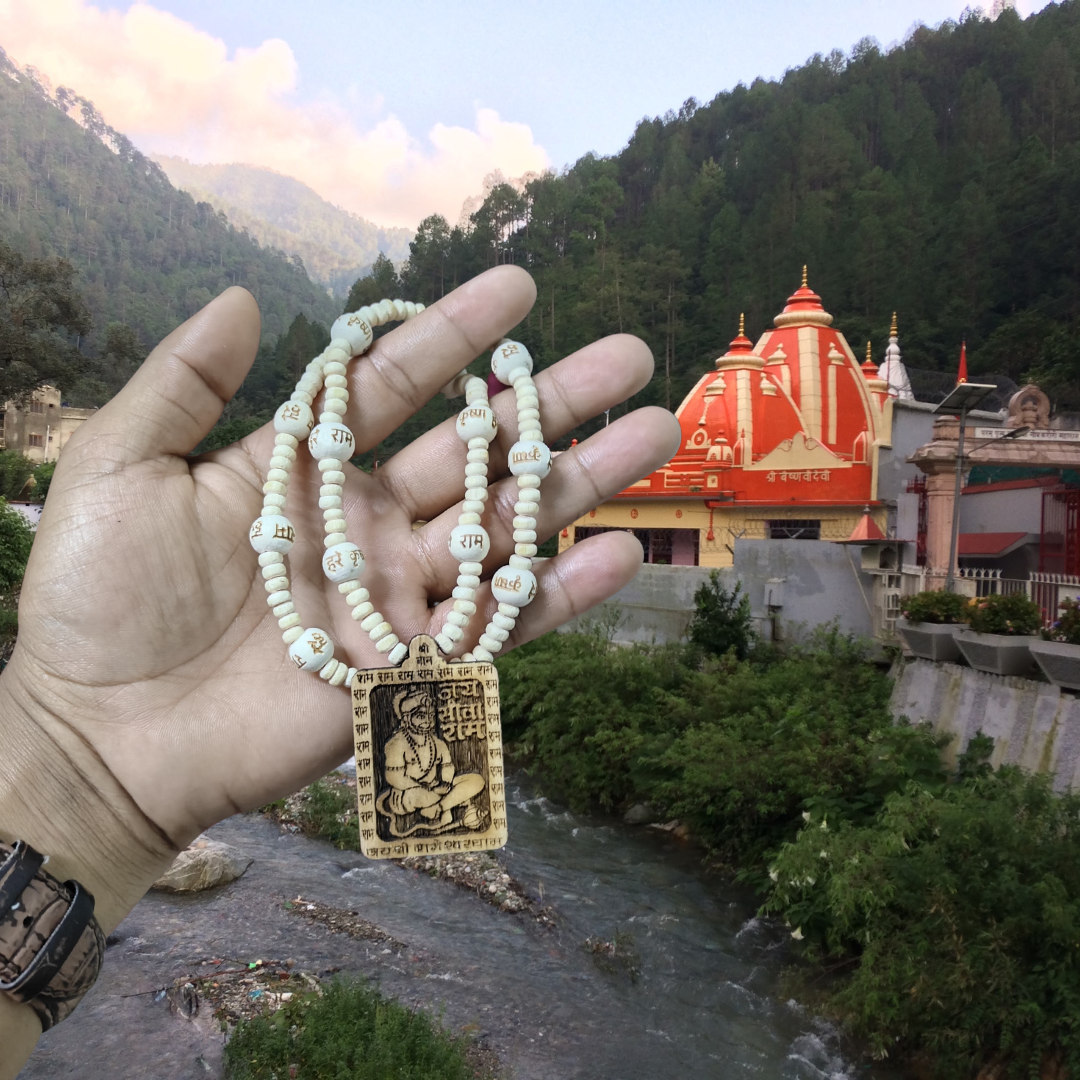 Bageshwar Dham Authentic Tulsi Mala (100% Original Tulsi beads)