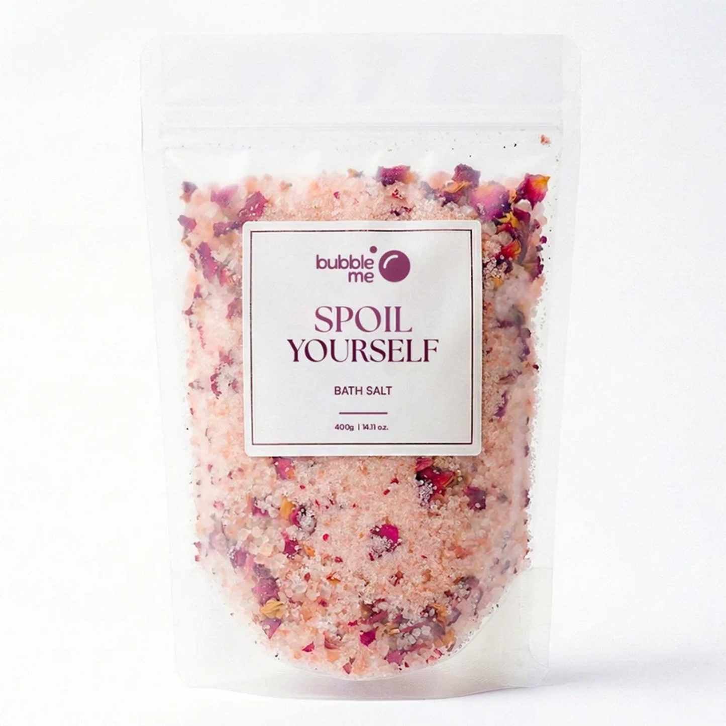 Spoil Yourself Bath Salt with Epsom & Pink Salt | Better Sleep, Muscle Recovery, Stress Relief | 400g