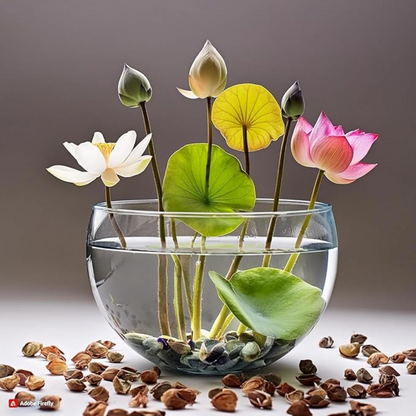 Bonsai Japanese Lotus Seeds (60 Premium Seeds)